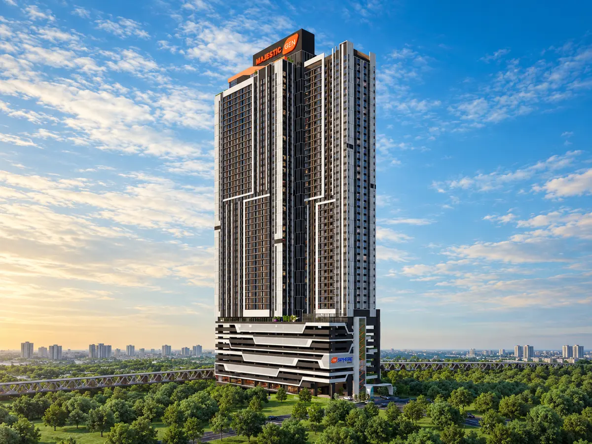 Gen Sphere building façade