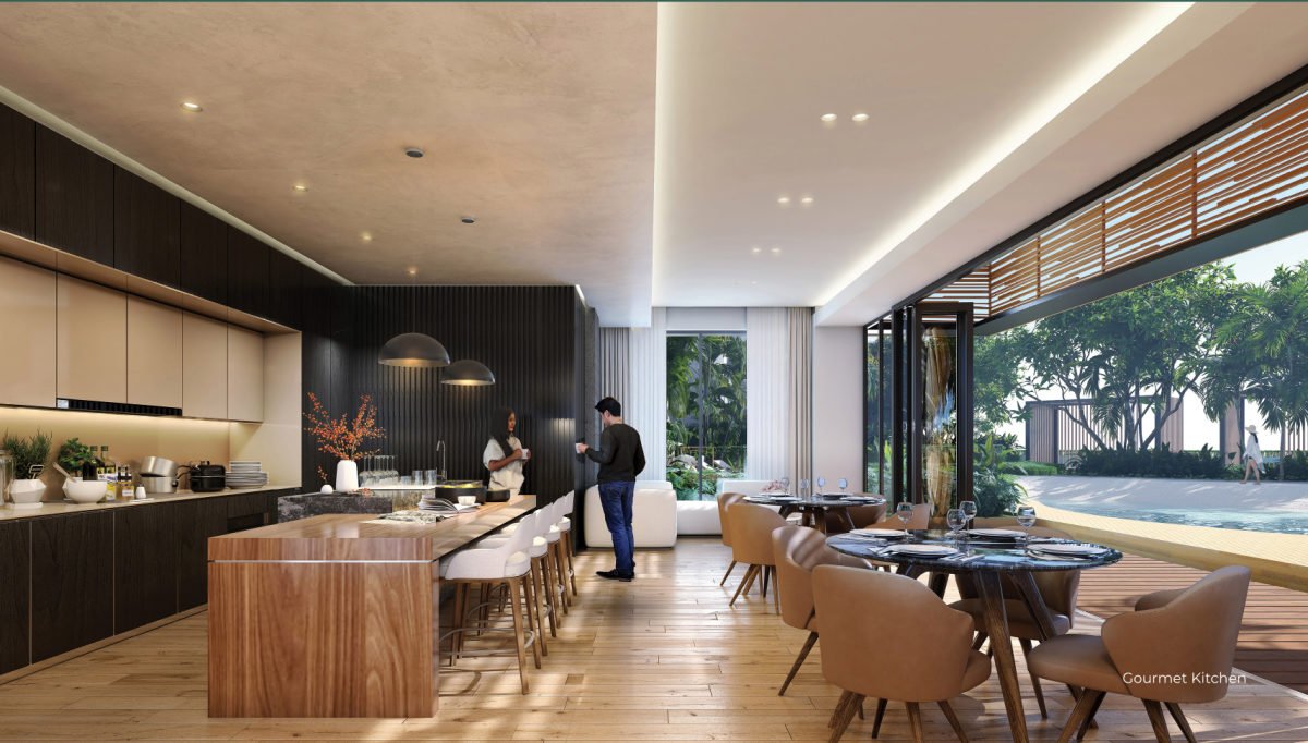 Hillview Senibong Cove gourmet kitchen facility