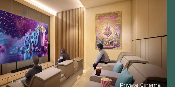 Hillview Senibong Cove private cinema