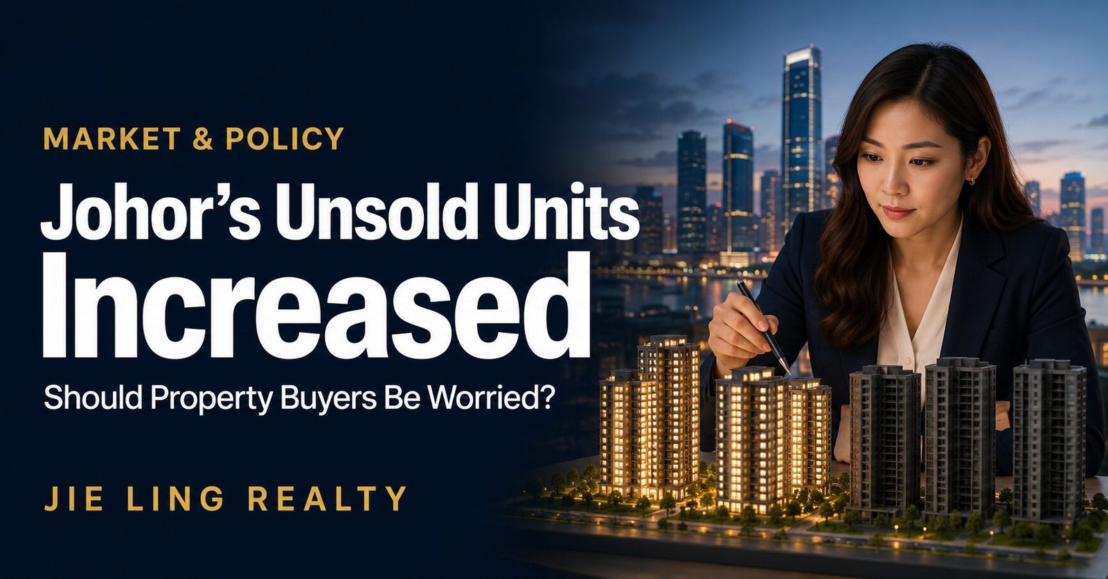 Johor's Unsold Residential Units Increased—Should Buyers Be Worried?